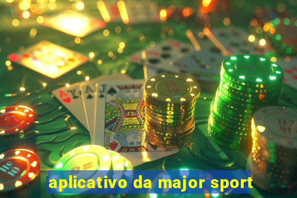 aplicativo da major sport